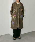 【イア パピヨネ/ear PAPILLONNER】の《撥水/手洗い可》sampo×earベスト付きリバーシブルコート 人気、トレンドファッション・服の通販 founy(ファニー) ファッション Fashion レディースファッション Fashion for Women アウター Coat / Outerwear Collection コート・ロングコート・ピーコート Long Coats, Peacoats & More クラシカル Classical, Vintage-Inspired コラボ Collaboration, Collab チェック Check, Plaid, Tartan 人気 Popular, Best Seller プリント Print, Printed Pattern ベスト Vest, Waistcoat ポケット Pocket, Pocket Detail 防寒 Cold Protection, Winter-Ready モダン Modern, Contemporary 無地 Plain, Solid Color リバーシブル Reversible, Two-Sided A/W・秋冬 Autumn/Winter thumbnail ブラウン|ID: prp329100004799070 ipo3291000000035169571