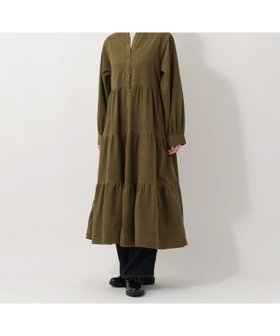 【アフタヌーンティー リビング/Afternoon Tea LIVING】のコーデュロイワンピース 人気、トレンドファッション・服の通販 founy(ファニー) ファッション Fashion レディースファッション Fashion for Women ワンピース Dresses エレガント 上品 Elegant コーデュロイ Corduroy, Cord Fabric シンプル Simple, Minimal リラックス Relax, Relaxed Fit A/W・秋冬 Autumn/Winter |ID:prp329100004799074