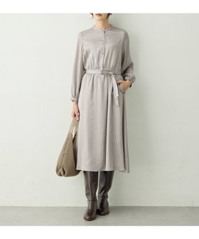 【エーシーデザインバイアルファキュービック/A/C DESIGN BY ALPHACUBIC】のチェーンプリントワンピース 人気、トレンドファッション・服の通販 founy(ファニー) ファッション Fashion レディースファッション Fashion for Women ワンピース Dresses おすすめ Recommended / Our Picks クラシカル Classical, Vintage-Inspired チェーン Chain, Chain Strap ツイード Twill, Twill Weave リボン Ribbon, Bow エレガント 上品 Elegant |ID:prp329100004799110