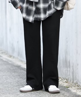 【レカ/reca】の裏起毛セミワイドリブセミワイドパンツ(R24201-s) reca 人気、トレンドファッション・服の通販 founy(ファニー) ファッション Fashion レディースファッション Fashion for Women パンツ Pants & Trousers フィット Fit, Slim Fit リラックス Relax, Relaxed Fit |ID:prp329100004799129