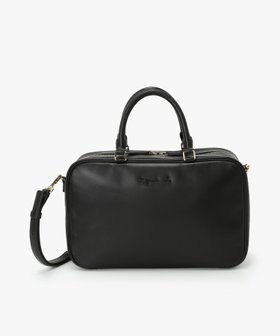 【アニエスベー ファム/agnes b. FEMME】の2WAY ボストンバッグ YAS02-03 人気、トレンドファッション・服の通販 founy(ファニー) ファッション Fashion レディースファッション Fashion for Women トレンド Trend, Trending Now ボストン Boston ボストンバッグ Boston Bag, Retro Bag ポケット Pocket, Pocket Detail メタル Metal, Metal Parts エレガント 上品 Elegant |ID:prp329100004799132