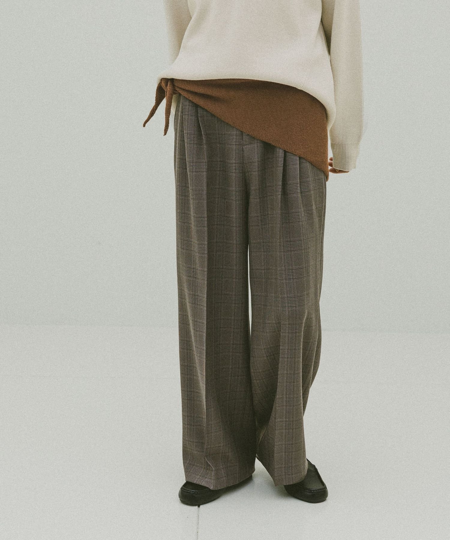 【グローバルワーク/GLOBAL WORK】の吉高由里子さん着用/お手入れラクラクセットアップ/ワイドパンツ/587724 インテリア・キッズ・メンズ・レディースファッション・服の通販 founy(ファニー) ファッション Fashion レディースファッション Fashion for Women セットアップ Matching Sets レディースパンツ・ボトムス Pants & Trousers / Bottoms おすすめ Recommended / Our Picks インナー Innerwear ジャケット Jacket, Outerwear ストレッチ Stretch, Stretchy Fabric セットアップ Set-Up, Coordinated Outfit センター Center, Center Line ダブル Double, Double-Breasted トレンド Trend, Trending Now ワイド Wide, Wide Fit ブラウンチェック59|ID: prp329100004799136 ipo3291000000034820009