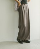 【グローバルワーク/GLOBAL WORK】の吉高由里子さん着用/お手入れラクラクセットアップ/ワイドパンツ/587724 グレイッシュモカ56|ID: prp329100004799136 ipo3291000000034820014