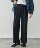 【グローバルワーク/GLOBAL WORK】の吉高由里子さん着用/お手入れラクラクセットアップ/ワイドパンツ/587724 ネイビー88|ID: prp329100004799136 ipo3291000000034820016