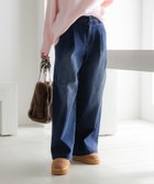 【エルーラ/Elura】のあったかワイドデニム 低身長サイズあり /599573 人気、トレンドファッション・服の通販 founy(ファニー) ファッション Fashion レディースファッション Fashion for Women タイツ Tights, Legwear デニム Denim, Jeans Material ワイド Wide, Wide Fit thumbnail ネイビー88|ID: prp329100004799143 ipo3291000000034820056