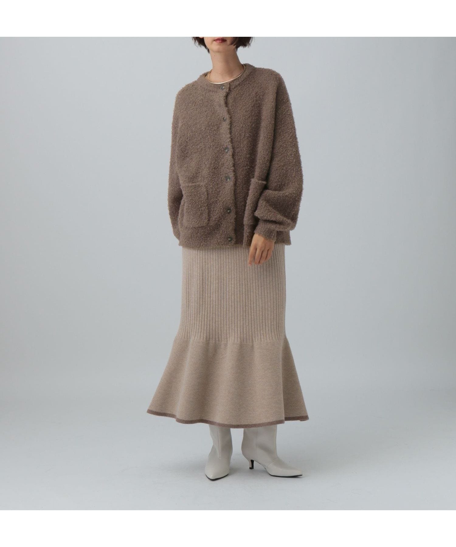 【レプシィム ローリーズファーム/LEPSIM LOWRYS FARM】のポケカーディガン*フレアスカート《2点セット》 インテリア・キッズ・メンズ・レディースファッション・服の通販 founy(ファニー) ファッション Fashion レディースファッション Fashion for Women スカート Skirts Aライン・フレアスカート A-Line & Flared Skirts カーディガン Cardigan, Knitwear スニーカー Sneakers, Trainers フレア Flare, Flared ポケット Pocket, Pocket Detail モカ55|ID: prp329100004799151 ipo3291000000034820115