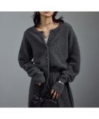 【サロン アダム エ ロペ/SALON adam et rope'】のフォックスカシミヤ混 前後2WAYカーディガン / セットアップ対応 グレー(07)|ID: prp329100004799152 ipo3291000000034820119