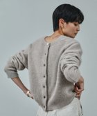 【サロン アダム エ ロペ/SALON adam et rope'】のフォックスカシミヤ混 前後2WAYカーディガン / セットアップ対応 ベージュ系(28)|ID: prp329100004799152 ipo3291000000034820121
