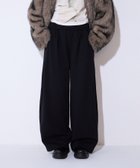 【ジーナシス/JEANASiS】のスウェットコクーンタックパンツ 人気、トレンドファッション・服の通販 founy(ファニー) ファッション Fashion レディースファッション Fashion for Women パンツ Pants & Trousers コンパクト Compact, Small Size シアー Sheer, See-Through スウェット / スエット Sweatshirt, Sweatwear 定番 Standard, Basic Item フラット Flat, Flat Shoes リラックス Relax, Relaxed Fit レース Lace, Lace Fabric thumbnail ブラック|ID: prp329100004799157 ipo3291000000034820159