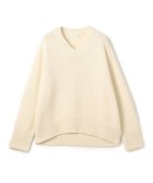 【トゥモローランド/TOMORROWLAND】のファインウール Vネックプルオーバー 人気、トレンドファッション・服の通販 founy(ファニー) ファッション Fashion レディースファッション Fashion for Women トップス・カットソー Cut & Sew Tops カジュアルプルオーバー・ニットトップス Pullovers & Knit Tops / Casual Pullovers Vネックトップス V-Neck Tops / V-Cut Neckline Shirts カーディガン Cardigan, Knitwear タートルネック Turtleneck, High Neck 定番 Standard, Basic Item バランス Balance, Style Balance フロント Front, Front Design ベーシック Basic, Essential リラックス Relax, Relaxed Fit A/W・秋冬 Autumn/Winter おすすめ Recommended / Our Picks thumbnail 11 ホワイト|ID: prp329100004799160 ipo3291000000034927917