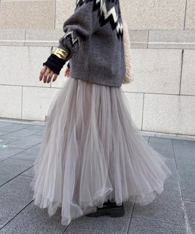 【ドゥドゥ/DouDou】の【再追加決定!】ダブルチュールスカート 人気、トレンドファッション・服の通販 founy(ファニー) ファッション Fashion レディースファッション Fashion for Women スカート Skirts スマート Smart, Elegant 雑誌 Magazine, Fashion Magazine チュール Tulip, Tulip Motif A/W・秋冬 Autumn/Winter 冬 Winter / This Winter 再入荷 Restock / Back in Stock エレガント 上品 Elegant 2025年 2025 2025-2026秋冬・A/W Autumn/Winter 2025–26 AW25–26 |ID:prp329100004799163