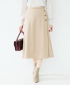 【アンタイトル/UNTITLED】の【ウール100%/ミモレ丈】ミルドスムースフレアスカート 人気、トレンドファッション・服の通販 founy(ファニー) ファッション Fashion レディースファッション Fashion for Women スカート Skirts Aライン・フレアスカート A-Line & Flared Skirts アクセサリー Fashion Accessories ショート Short, Short Length スマート Smart, Elegant フレア Flare, Flared フロント Front, Front Design ポケット Pocket, Pocket Detail 別注 Limited Edition, Custom Order ラップ Wrap, Wrap Design 冬 Winter / This Winter おすすめ Recommended / Our Picks thumbnail ピンクベージュ|ID: prp329100004799166 ipo3291000000034820211