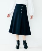 【アンタイトル/UNTITLED】の【ウール100%/ミモレ丈】ミルドスムースフレアスカート 人気、トレンドファッション・服の通販 founy(ファニー) ファッション Fashion レディースファッション Fashion for Women スカート Skirts Aライン・フレアスカート A-Line & Flared Skirts アクセサリー Fashion Accessories ショート Short, Short Length スマート Smart, Elegant フレア Flare, Flared フロント Front, Front Design ポケット Pocket, Pocket Detail 別注 Limited Edition, Custom Order ラップ Wrap, Wrap Design 冬 Winter / This Winter おすすめ Recommended / Our Picks thumbnail ネイビー|ID: prp329100004799166 ipo3291000000034820212