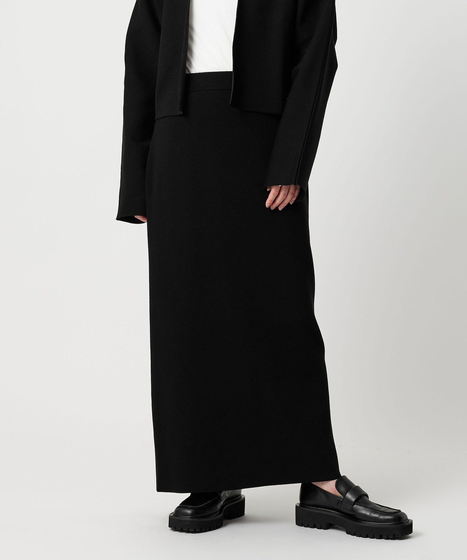 【ユナイテッドアローズ/UNITED ARROWS】のMARW UNITED ARROWS ニット タイト スカート インテリア・キッズ・メンズ・レディースファッション・服の通販 founy(ファニー) ファッション Fashion レディースファッション Fashion for Women スカート Skirts カーディガン Cardigan, Knitwear シンプル Simple, Minimal セットアップ Set-Up, Coordinated Outfit 人気 Popular, Best Seller フィット Fit, Slim Fit おすすめ Recommended / Our Picks ビジネス 仕事 通勤 Business / Work / Commuting BLACK|ID: prp329100004799168 ipo3291000000034927785