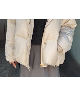 【ジェナ エスパス メルヴェイユ/Jena espace merveilleux】の【首元あったか/再入荷】リブ襟ショートダウン 人気、トレンドファッション・服の通販 founy(ファニー) ファッション Fashion レディースファッション Fashion for Women ショート Short, Short Length スマート Smart, Elegant ダウン Down, Puffer バランス Balance, Style Balance フェザー Feather, Feather Detail 再入荷 Restock / Back in Stock おすすめ Recommended / Our Picks ビジネス 仕事 通勤 Business / Work / Commuting |ID:prp329100004799184