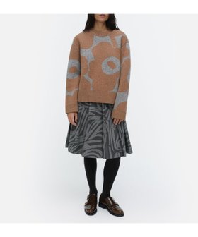 【マリメッコ/marimekko】のVirtaus Unikko ニット 人気、トレンドファッション・服の通販 founy(ファニー) ファッション Fashion レディースファッション Fashion for Women トップス・カットソー Cut & Sew Tops ニット Knit Tops & Sweaters リラックス Relax, Relaxed Fit |ID:prp329100004799191