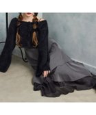 【ナイスクラップ/NICE CLAUP】の【HolidayCollection】ニットSETイレヘムワンピース 人気、トレンドファッション・服の通販 founy(ファニー) ファッション Fashion レディースファッション Fashion for Women ワンピース Dresses カーディガン Cardigan, Knitwear キャミワンピース Cami Dress, Slip Dress デニム Denim, Jeans Material ハイネック High Neck, Mock Neck フェミニン Feminine, Girly リボン Ribbon, Bow 冬 Winter / This Winter 再入荷 Restock / Back in Stock おすすめ Recommended / Our Picks 2025年 2025 2025-2026秋冬・A/W Autumn/Winter 2025–26 AW25–26 thumbnail チャコールグレー|ID: prp329100004799211 ipo3291000000034883230