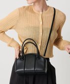 【ビューティ&ユース ユナイテッドアローズ/BEAUTY&YOUTH / UNITED ARROWS】のADD CULUMN PUFF CLASP BOSTON/2WAY ボストンバッグ 人気、トレンドファッション・服の通販 founy(ファニー) ファッション Fashion レディースファッション Fashion for Women バッグ Bags クラシカル Classical, Vintage-Inspired スウェット / スエット Sweatshirt, Sweatwear デニム Denim, Jeans Material フォルム Silhouette, Form フォーマル Formal, Dressy ベーシック Basic, Essential ボストンバッグ Boston Bag, Retro Bag モダン Modern, Contemporary thumbnail BLACK|ID: prp329100004799216 ipo3291000000034878667