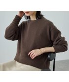 【ロペ/ROPE'】のスーパーファインメリノウールスパンコールニット ブラウン(22)|ID: prp329100004799241 ipo3291000000035228189