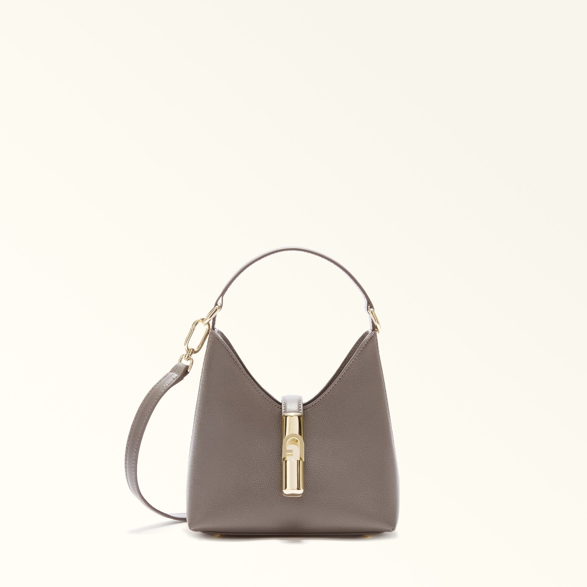 【フルラ/FURLA】の【公式】フルラ イリデ ミニホーボーバッグ インテリア・キッズ・メンズ・レディースファッション・服の通販 founy(ファニー) ファッション Fashion レディースファッション Fashion for Women バッグ Bags コンパクト Compact, Small Size シェイプ Shape, Slim Fit プリント Print, Printed Pattern ポケット Pocket, Pocket Detail メタル Metal, Metal Parts ラップ Wrap, Wrap Design 台形 A-Line, Trapezoid Shape URBAN GRAY|ID: prp329100004799247 ipo3291000000034925335