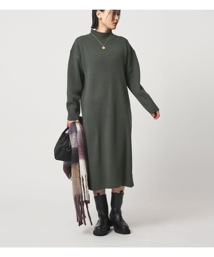 【ユナイテッドアローズ/UNITED ARROWS】のハイネック ニットワンピース A DAY IN THE LIFE インテリア・キッズ・メンズ・レディースファッション・服の通販 founy(ファニー) https://founy.com/ ファッション Fashion レディースファッション Fashion for Women ワンピース Dresses ニットワンピース Knit Dresses アクリル Acrylic Material クラシカル Classical, Vintage-Inspired シンプル Simple, Minimal スカーフ Scarf, Neckwear スニーカー Sneakers, Trainers トレンド Trend, Trending Now ハイネック High Neck, Mock Neck バランス Balance, Style Balance ベスト Vest, Waistcoat ベーシック Basic, Essential ロング Long, Long-Length 冬 Winter / This Winter アウトレット Outlet / Clearance エレガント 上品 Elegant ビジネス 仕事 通勤 Business / Work / Commuting |ID: prp329100004799256 ipo3291000000035153045