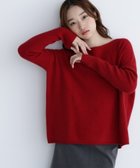 【ナチュラル ビューティー ベーシック/NATURAL BEAUTY BASIC】のウールブレンドヘアリーニット 人気、トレンドファッション・服の通販 founy(ファニー) ファッション Fashion レディースファッション Fashion for Women トップス・カットソー Cut & Sew Tops ニット Knit Tops & Sweaters シンプル Simple, Minimal デコルテ Décolleté, Neckline バランス Balance, Style Balance エレガント 上品 Elegant thumbnail レッド|ID: prp329100004799262 ipo3291000000034820771