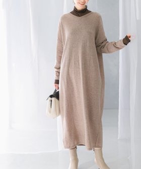 【アーバンリサーチ ロッソ/URBAN RESEARCH ROSSO】のカシミヤ混2WAYニットワンピース 人気、トレンドファッション・服の通販 founy(ファニー) ファッション Fashion レディースファッション Fashion for Women ワンピース Dresses ニットワンピース Knit Dresses 2024年 2024 2024-2025秋冬・A/W Autumn/Winter 2024–25 AW24–25 冬 Winter / This Winter ショルダー Shoulder, Shoulder Strap ドロップ Drop Shoulder, Dropped Style ラウンド Round, Round Neck ロング Long, Long-Length A/W・秋冬 Autumn/Winter |ID:prp329100004799266