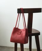 【イアクッチ/IACUCCI】の【再 スタート!】センティエーロ ミニトート CERVO 人気、トレンドファッション・服の通販 founy(ファニー) ファッション Fashion レディースファッション Fashion for Women バッグ Bags 春 Spring コレクション Collection, Seasonal Line シンプル Simple, Minimal 人気 Popular, Best Seller バケツ Bucket, Bucket Style フォルム Silhouette, Form フロント Front, Front Design マグネット Magnet, Magnetic Closure ワンポイント One Point, Statement Accent S/S・春夏 SS, Spring/Summer, Warm Season 夏 Summer 2025年 2025 2025春夏・S/S Spring/Summer 2025 SS25 thumbnail レッド|ID: prp329100004799267 ipo3291000000034820791