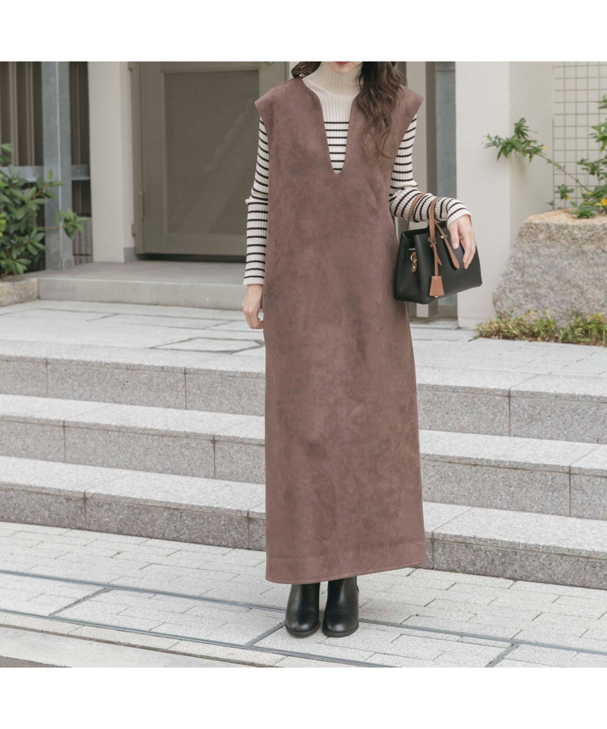 【アイテムズアーバンリサーチ/ITEMS URBAN RESEARCH】のフェイクスエードジャンスカ 人気、トレンドファッション・服の通販 founy(ファニー) ファッション Fashion レディースファッション Fashion for Women 2025年 2025 2025-2026秋冬・A/W Autumn/Winter 2025–26 AW25–26 冬 Winter / This Winter シンプル Simple, Minimal エレガント 上品 Elegant A/W・秋冬 Autumn/Winter other-1|ID: prp329100004799272 ipo3291000000034820849