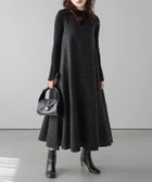 【ラジュール/Lajour】のツイードスパンコールドレスワンピ 人気、トレンドファッション・服の通販 founy(ファニー) ファッション Fashion レディースファッション Fashion for Women ワンピース Dresses フォーマル・パーティードレス・結婚式用ドレス Elegant & Casual Dresses スニーカー Sneakers, Trainers スパンコール Sequins, Sequin Embellishment ダウン Down, Puffer ツイード Twill, Twill Weave デニム Denim, Jeans Material フロント Front, Front Design エレガント 上品 Elegant 結婚式 Wedding thumbnail ブラック|ID: prp329100004799279 ipo3291000000034883298
