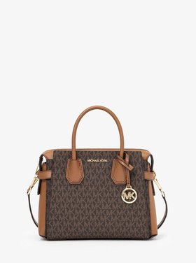 【マイケルコース/MICHAEL KORS】のMERCER トップジップ ベルテッド サッチェル スモール - MKシグネチャー マイケルコース 人気、トレンドファッション・服の通販 founy(ファニー) ファッション Fashion レディースファッション Fashion for Women コレクション Collection, Seasonal Line ショルダー Shoulder, Shoulder Strap ドロップ Drop Shoulder, Dropped Style ラグジュアリー Luxury, Elegant |ID:prp329100004799285