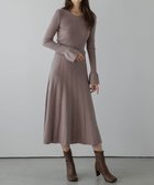 【ラジュール/Lajour】のリブニットワンピース 人気、トレンドファッション・服の通販 founy(ファニー) ファッション Fashion レディースファッション Fashion for Women ワンピース Dresses ニットワンピース Knit Dresses エレガント 上品 Elegant セットアップ Set-Up, Coordinated Outfit バランス Balance, Style Balance フレア Flare, Flared リブニット Rib Knit, Ribbed Knit thumbnail モカ|ID: prp329100004799293 ipo3291000000034928510