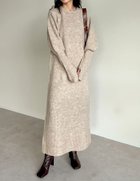 【リエディ/Re:EDIT】の指穴リブニットワンピース 人気、トレンドファッション・服の通販 founy(ファニー) ファッション Fashion レディースファッション Fashion for Women ワンピース Dresses ニットワンピース Knit Dresses コンパクト Compact, Small Size シンプル Simple, Minimal ストレート Straight, Straight Cut ストール Stole, Wrap スリーブ Sleeve, Long Sleeve / Short Sleeve バランス Balance, Style Balance フェミニン Feminine, Girly マフラー Scarf, Muffler thumbnail ベージュ|ID: prp329100004799304 ipo3291000000034821018