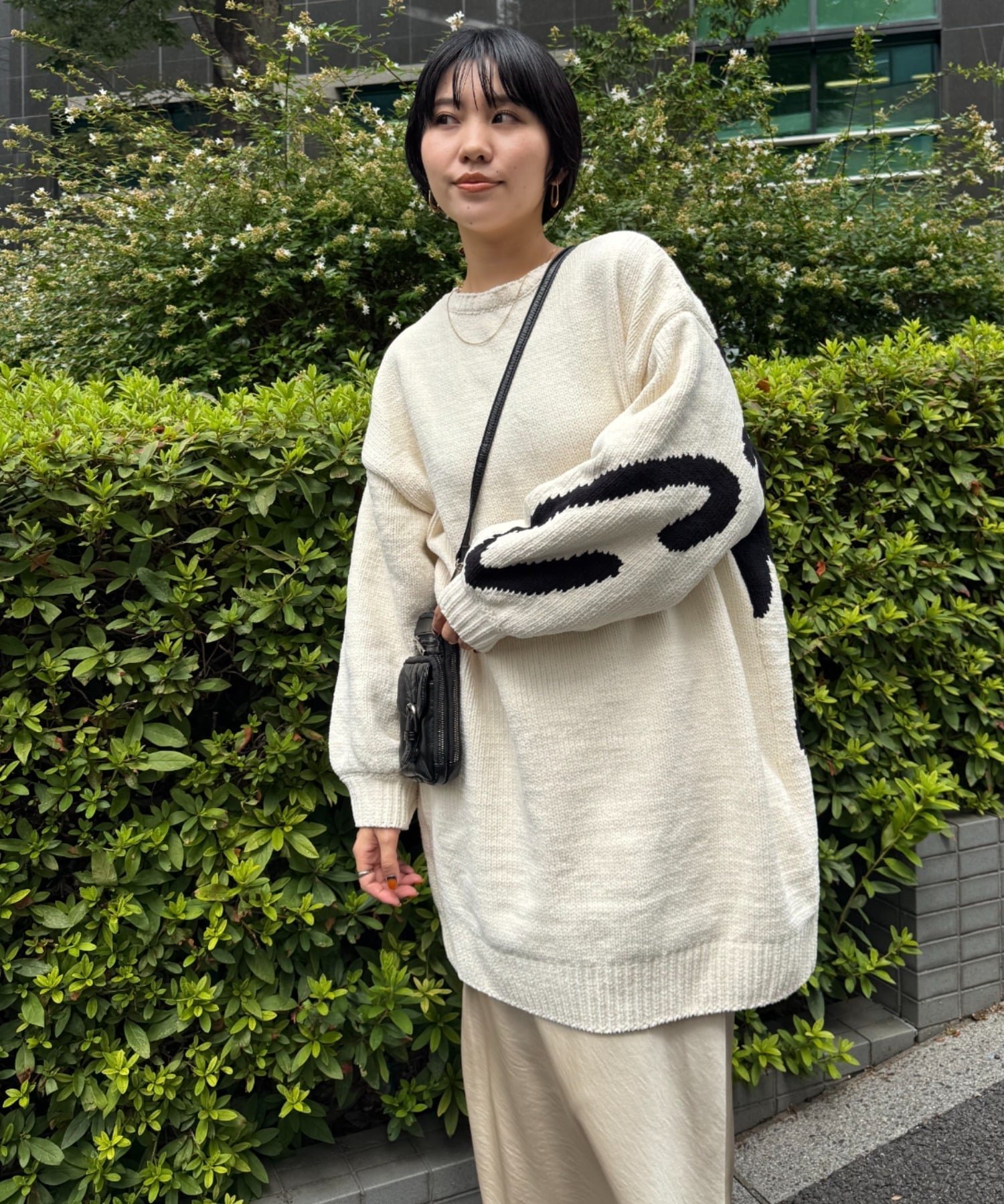 【ロデオクラウンズワイドボウル/RODEO CROWNS WIDE BOWL】のロゴ2WAYモールニットワンピース インテリア・キッズ・メンズ・レディースファッション・服の通販 founy(ファニー) 　ファッション　Fashion　レディースファッション　Fashion for Women　ワンピース　Dresses　ニットワンピース　Knit Dresses　おすすめ　Recommended / Our Picks　グラフィック　Graphic, Graphic Design　デニム　Denim, Jeans Material　フロント　Front, Front Design　ボトム　Bottoms, Lower Wear　IVOY3|ID: prp329100004799306 ipo3291000000034938959