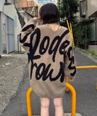 【ロデオクラウンズワイドボウル/RODEO CROWNS WIDE BOWL】のロゴ2WAYモールニットワンピース 人気、トレンドファッション・服の通販 founy(ファニー) ファッション Fashion レディースファッション Fashion for Women ワンピース Dresses ニットワンピース Knit Dresses おすすめ Recommended / Our Picks グラフィック Graphic, Graphic Design デニム Denim, Jeans Material フロント Front, Front Design ボトム Bottoms, Lower Wear thumbnail KHA|ID: prp329100004799306 ipo3291000000034938962