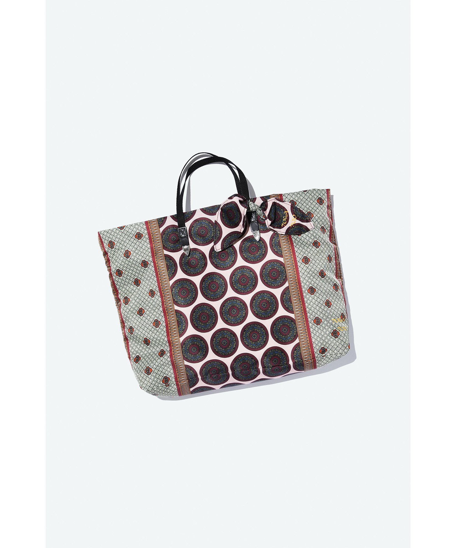 【トーガ/TOGA】のPrint tote bag インテリア・キッズ・メンズ・レディースファッション・服の通販 founy(ファニー) 　ファッション　Fashion　レディースファッション　Fashion for Women　バッグ　Bags　モチーフ　Motif, Design Theme　リボン　Ribbon, Bow　L.PINK|ID: prp329100004799308 ipo3291000000034919014