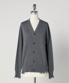 【ユナイテッドアローズ/UNITED ARROWS】のLOEFF ダメージ Vネック カーディガン UNISEX MD.GRAY|ID: prp329100004799311 ipo3291000000034821065