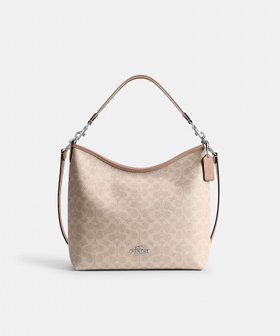 【コーチ/COACH】の【公式】ローレル ラージ ショルダー バッグ・シグネチャー キャンバス 人気、トレンドファッション・服の通販 founy(ファニー) ファッション Fashion レディースファッション Fashion for Women キャンバス Canvas, Canvas Fabric シューズ Shoes, Footwear ショルダー Shoulder, Shoulder Strap ポケット Pocket, Pocket Detail ラップ Wrap, Wrap Design 財布 Wallet, Purse |ID:prp329100004799316