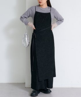 【チャオパニックティピー/CIAOPANIC TYPY】のベロアプリーツラップキャミワンピース 人気、トレンドファッション・服の通販 founy(ファニー) ファッション Fashion レディースファッション Fashion for Women ワンピース Dresses キャミソールワンピース Camisole Dresses インナー Innerwear タートルネック Turtleneck, High Neck トレンド Trend, Trending Now ラップ Wrap, Wrap Design おすすめ Recommended / Our Picks |ID:prp329100004799325