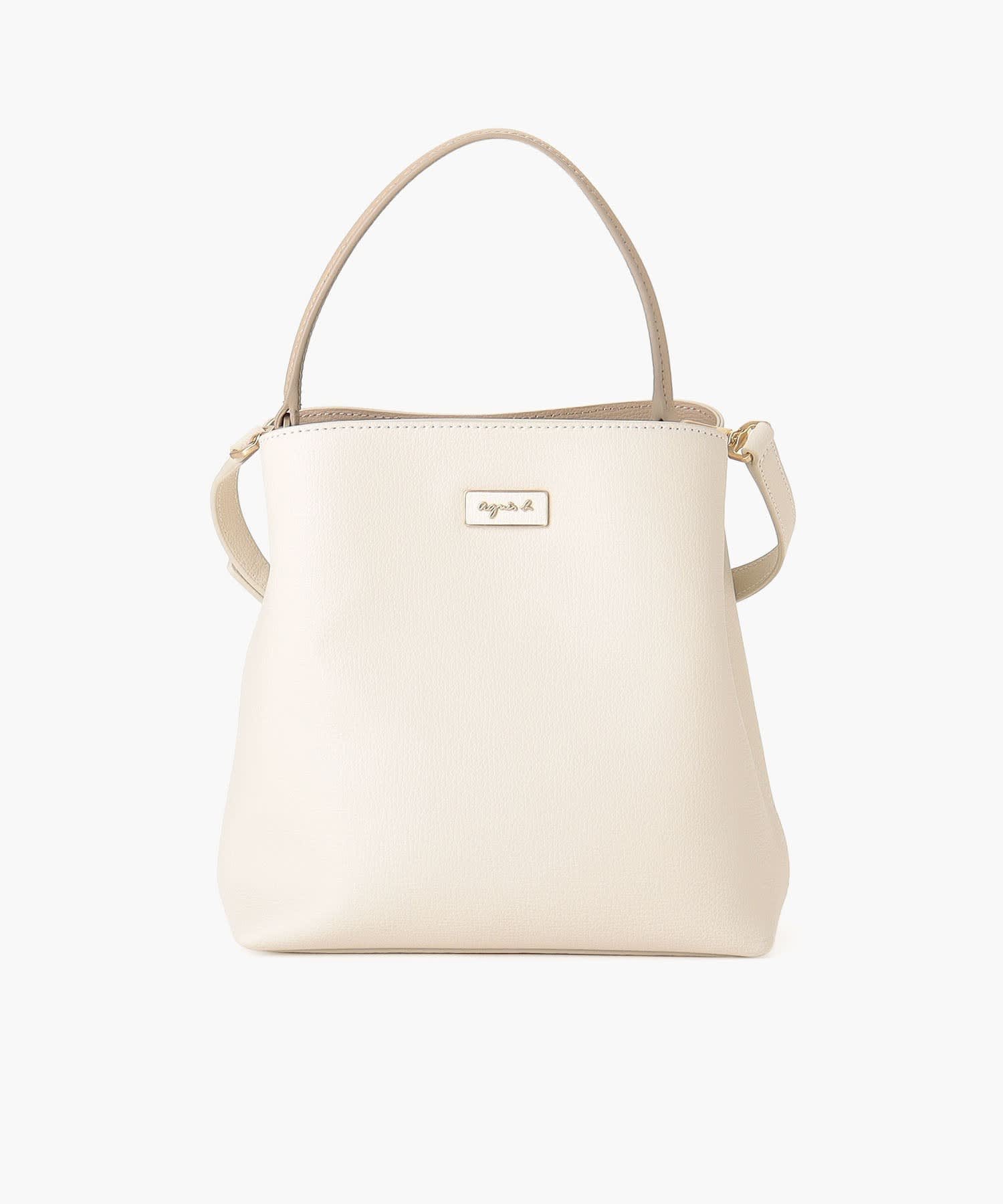【アニエスベー ファム/agnes b. FEMME】の2wayワンハンドルバッグ QAS02Z-04 インテリア・キッズ・メンズ・レディースファッション・服の通販 founy(ファニー) ファッション Fashion レディースファッション Fashion for Women ホワイト|ID: prp329100004799331 ipo3291000000035180677