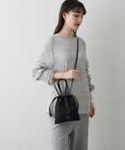 【イアクッチ/IACUCCI】のアーゴ 2WAYTOTE NYLON/CERVO 人気、トレンドファッション・服の通販 founy(ファニー) ファッション Fashion レディースファッション Fashion for Women バッグ Bags エレガント 上品 Elegant コンパクト Compact, Small Size 巾着 Drawstring Bag, Kinchaku 人気 Popular, Best Seller フロント Front, Front Design ポーチ Pouch, Small Case メタル Metal, Metal Parts リップ Lip, Lip Motif ワンポイント One Point, Statement Accent 2026年 2026 thumbnail ブラック|ID: prp329100004799357 ipo3291000000034821271