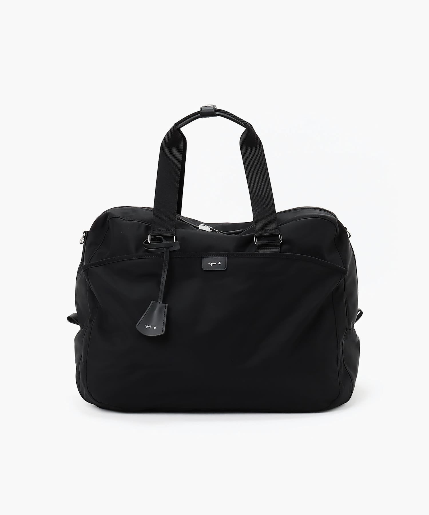 【アニエスベー ファム/agnes b. FEMME】の2wayボストンバッグ RAT01-02 インテリア・キッズ・メンズ・レディースファッション・服の通販 founy(ファニー) ファッション Fashion レディースファッション Fashion for Women コーティング Coating, Coated Finish トラベル Travel, Travel Gear フロント Front, Front Design ボストンバッグ Boston Bag, Retro Bag 旅行 Travel ブラック|ID: prp329100004799365 ipo3291000000034873084