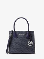 【マイケルコース/MICHAEL KORS】のMERCER クロスボディ - MKシグネチャー マイケルコース 人気、トレンドファッション・服の通販 founy(ファニー) ファッション Fashion レディースファッション Fashion for Women コレクション Collection, Seasonal Line ラグジュアリー Luxury, Elegant thumbnail BLUE|ID: prp329100004799373 ipo3291000000035137481