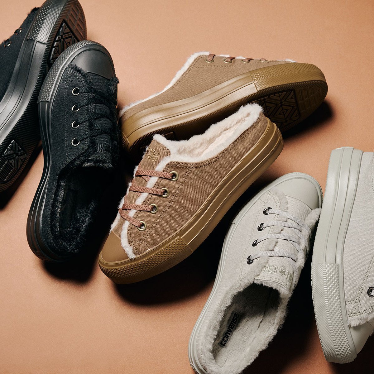 【コンバース/CONVERSE】の【CONVERSE 公式】AS LIGHT PLTS BOA MULE OX/【コンバース 公式】オールスター ライト PLTS ボア ミュール OX 厚底 ローカット 人気、トレンドファッション・服の通販 founy(ファニー) ファッション Fashion レディースファッション Fashion for Women インソール Shoe Insole ミュール Mule, Backless Shoes モチーフ Motif, Design Theme 厚底 Platform Shoes A/W・秋冬 Autumn/Winter 軽量 Lightweight, Ultra Light other-1|ID: prp329100004799375 ipo3291000000034821433