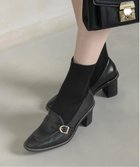 【ランダ/RANDA】のストレッチ ソックスアンクルブーツ BLACK|ID: prp329100004799382 ipo3291000000034821481