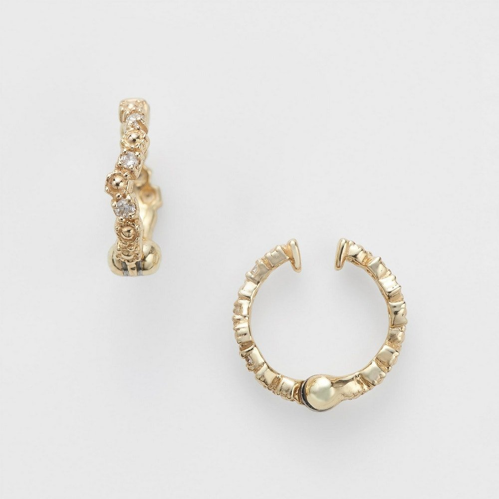 【アガット/agete】のK10ダイヤモンドイヤリング 人気、トレンドファッション・服の通販 founy(ファニー) 　ファッション　Fashion　レディースファッション　Fashion for Women　ジュエリー　Jewelry　ファッションリング　Fashion Rings　イヤリング・フープ・ドロップタイプ　Hoop, Drop & Clip Earrings　イヤリング　Earrings　スマート　Smart, Elegant　ダイヤモンド　Diamond, Brilliant Cut　フィット　Fit, Slim Fit　リラックス　Relax, Relaxed Fit　軽量　Lightweight, Ultra Light　 other-1|ID: prp329100004799419 ipo3291000000034934671