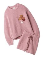 【ジェラート ピケ/gelato pique】の【ONLINE限定】ベビモコベアさがらプルオーバー ショートパンツセット 人気、トレンドファッション・服の通販 founy(ファニー) ファッション Fashion レディースファッション Fashion for Women パンツ Pants & Trousers ショートパンツ・ハーフパンツ High-Waisted & Relaxed Shorts 畦 Ribbed Knit クッション Cushion, Throw Pillow コンパクト Compact, Small Size ショート Short, Short Length スマート Smart, Elegant セットアップ Set-Up, Coordinated Outfit 雑誌 Magazine, Fashion Magazine ポケット Pocket, Pocket Detail おすすめ Recommended / Our Picks ギフト プレゼント Gift / Present thumbnail PNK[066]|ID: prp329100004799450 ipo3291000000034821799