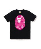 【ア ベイシング エイプ/A BATHING APE】のCOLOR CAMO BIG APE HEAD TEE L 人気、トレンドファッション・服の通販 founy(ファニー) ファッション Fashion レディースファッション Fashion for Women インナー Innerwear グラフィック Graphic, Graphic Design ショート Short, Short Length スリーブ Sleeve, Long Sleeve / Short Sleeve フロント Front, Front Design プリント Print, Printed Pattern ラバー Rubber, Rubber Sole thumbnail BKxPK|ID: prp329100004799462 ipo3291000000035100981