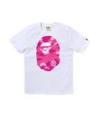 【ア ベイシング エイプ/A BATHING APE】のCOLOR CAMO BIG APE HEAD TEE L 人気、トレンドファッション・服の通販 founy(ファニー) ファッション Fashion レディースファッション Fashion for Women インナー Innerwear グラフィック Graphic, Graphic Design ショート Short, Short Length スリーブ Sleeve, Long Sleeve / Short Sleeve フロント Front, Front Design プリント Print, Printed Pattern ラバー Rubber, Rubber Sole thumbnail WHxPK|ID: prp329100004799462 ipo3291000000035100983