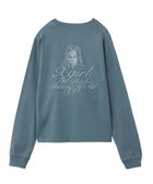 【エックスガール/X-girl】のX-girl/CURSIVE LOGO AND FACE FADED L/S T 人気、トレンドファッション・服の通販 founy(ファニー) ファッション Fashion レディースファッション Fashion for Women インナー Innerwear ヴィンテージ Vintage Style グラフィック Graphic, Graphic Design 定番 Standard, Basic Item 長袖 Long Sleeve, Full Sleeve フロント Front, Front Design ベーシック Basic, Essential ロング Long, Long-Length ワンポイント One Point, Statement Accent A/W・秋冬 Autumn/Winter おすすめ Recommended / Our Picks thumbnail NAVY|ID: prp329100004799466 ipo3291000000034923955